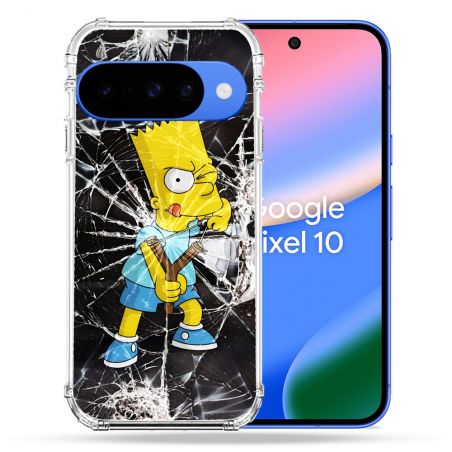 Coque Renforcée Pour Google Pixel 10 Simpson Bart