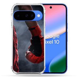 Coque Renforcée Pour Google Pixel 10 Sport Boxe Gant Rouge