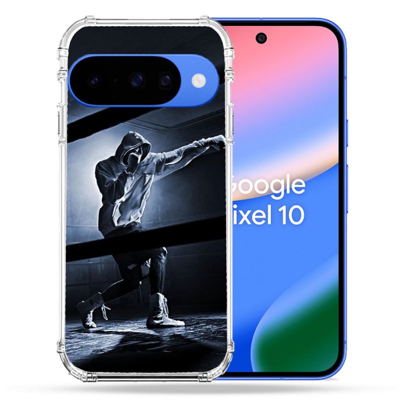 Coque Renforcée Pour Google Pixel 10 Sport Boxe Poing