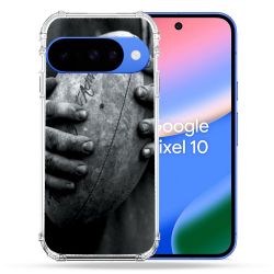 Coque Renforcée Pour Google Pixel 10 Sport Rugby Ballon Vintage