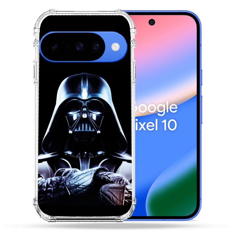 Coque Renforcée Pour Google Pixel 10 Star Wars - Dark Vador Noir