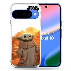 Coque Renforcée Pour Google Pixel 10 Star Wars - Yoda bebe soleil