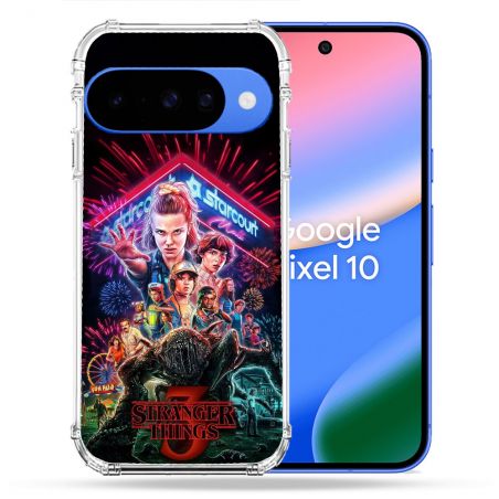 Coque Renforcée Pour Google Pixel 10 Stranger Things Affiche 3