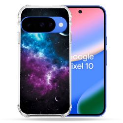 Coque Renforcée Pour Google Pixel 10 Univers Bleu Violet