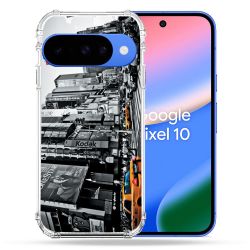 Coque Renforcée Pour Google Pixel 10 Voyage Amerique USA New York Taxi