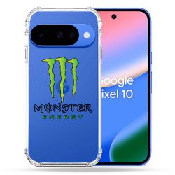Coque Renforcée Transparente Pour Google Pixel 10 Monster Energy