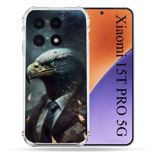 Coque Renforcée Pour Xiaomi 15T PRO Animal Aigle Business