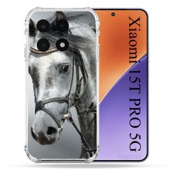 Coque Renforcée Pour Xiaomi 15T PRO Animal Cheval Blanc