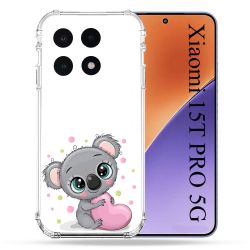 Coque Renforcée Pour Xiaomi 15T PRO Animal Koala Coeur