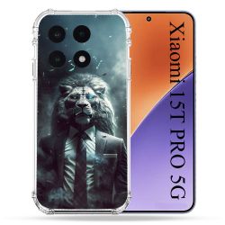 Coque Renforcée Pour Xiaomi 15T PRO Animal Lion Business