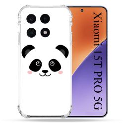 Coque Renforcée Pour Xiaomi 15T PRO Animal Panda Blanc