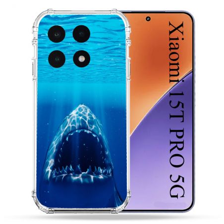 Coque Renforcée Pour Xiaomi 15T PRO Animal Requin Dent