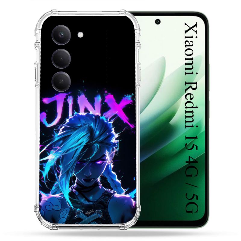 Coque Renforcée Pour Xiaomi Redmi 15 4G / 5G Arcane Jinx Night