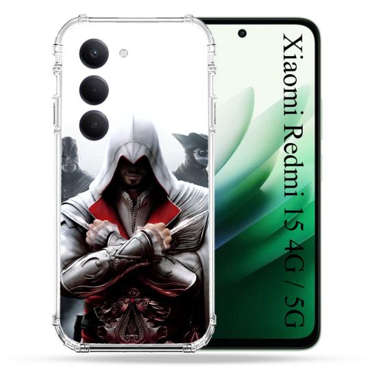 Coque Renforcée Pour Xiaomi Redmi 15 4G / 5G Assassin Creed Mask