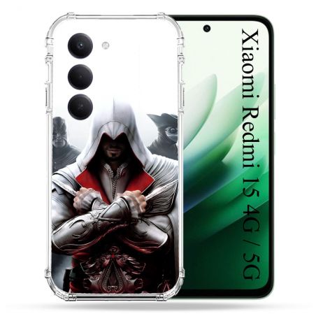 Coque Renforcée Pour Xiaomi Redmi 15 4G / 5G Assassin Creed Mask