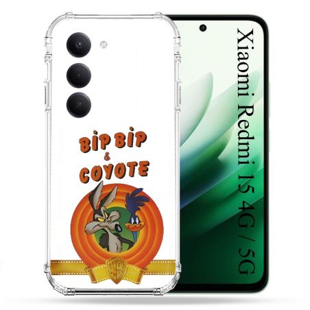 Coque Renforcée Pour Xiaomi Redmi 15 4G / 5G Bip Bip Coyote