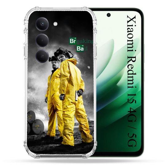 Coque Renforcée Pour Xiaomi Redmi 15 4G / 5G Breaking Bad Affiche