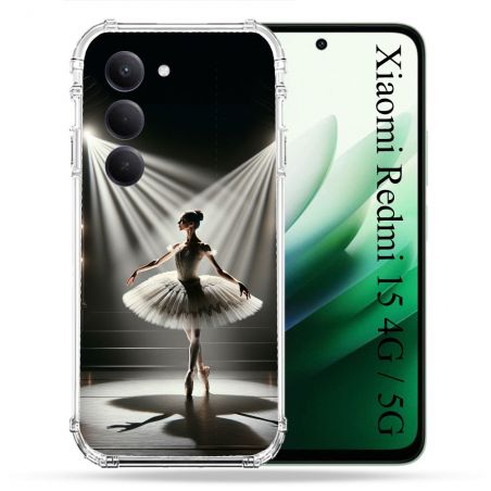 Coque Renforcée Pour Xiaomi Redmi 15 4G / 5G Danseuse Lumière