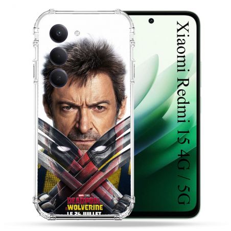 Coque Renforcée Pour Xiaomi Redmi 15 4G / 5G Deadpool Affiche