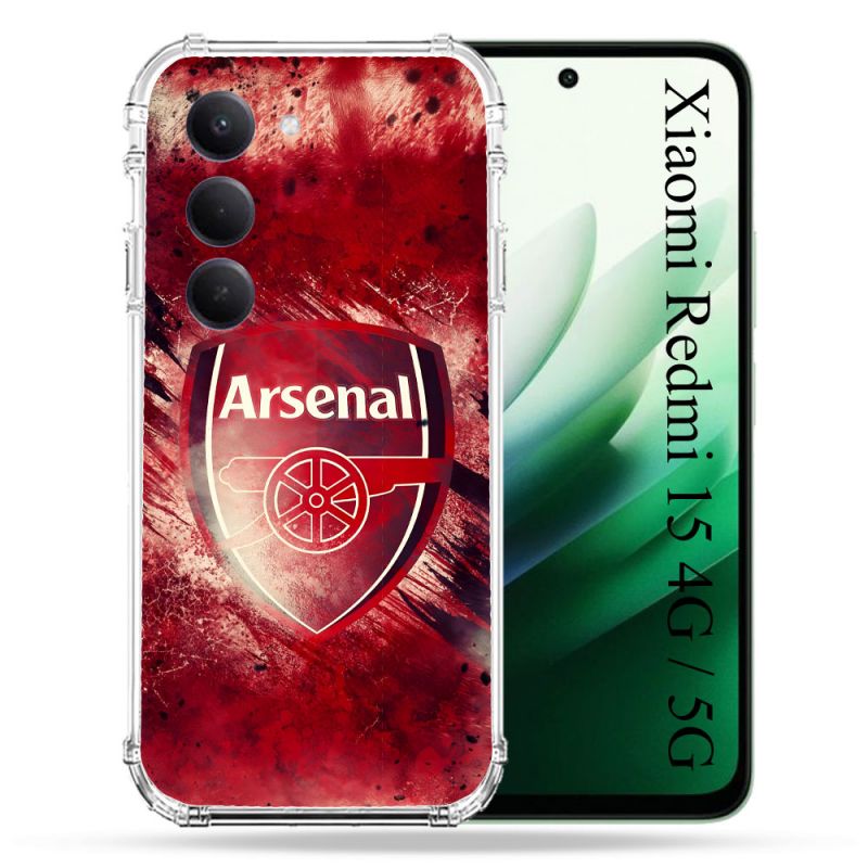 Coque Renforcée Pour Xiaomi Redmi 15 4G / 5G Foot Arsenal