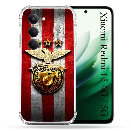 Coque Renforcée Pour Xiaomi Redmi 15 4G / 5G Foot Benfica