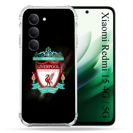 Coque Renforcée Pour Xiaomi Redmi 15 4G / 5G Foot Liverpool