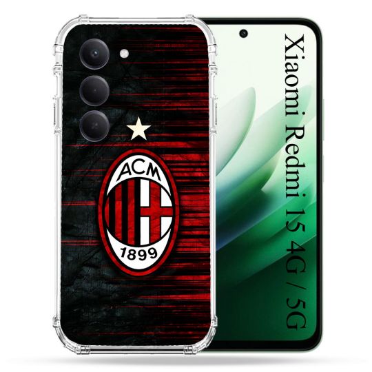 Coque Renforcée Pour Xiaomi Redmi 15 4G / 5G Foot Milan AC