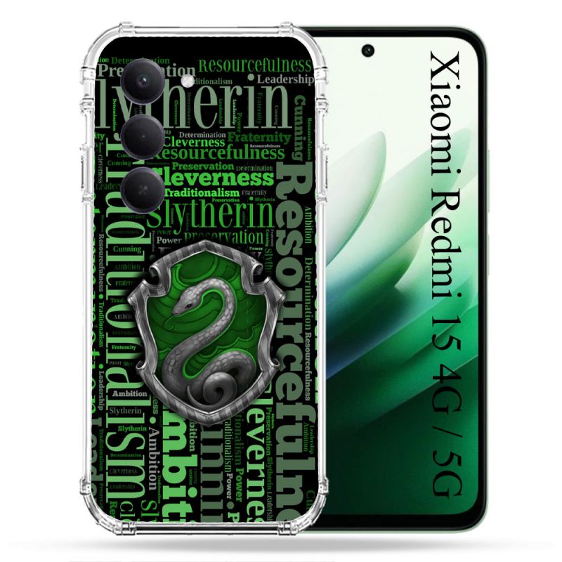 Coque Renforcée Pour Xiaomi Redmi 15 4G / 5G Harry Potter Serpentar