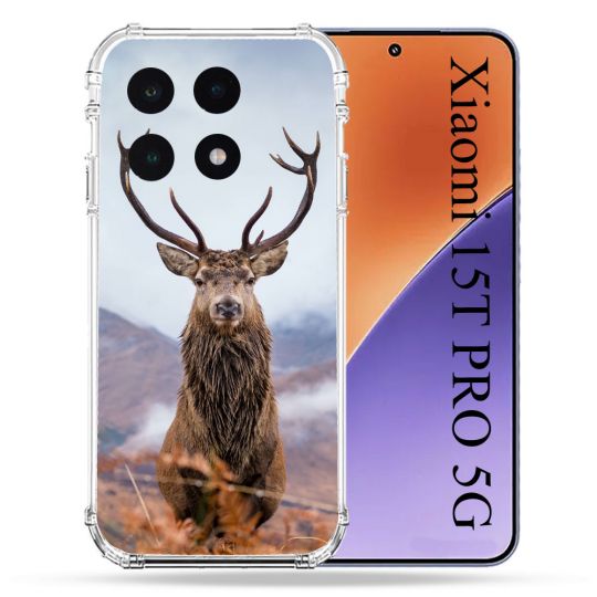 Coque Renforcée Pour Xiaomi 15T PRO Chasse Chevreuil Montagne