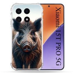 Coque Renforcée Pour Xiaomi 15T PRO Chasse Sanglier Attaque
