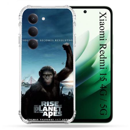 Coque Renforcée Pour Xiaomi Redmi 15 4G / 5G La Planete Des Singes