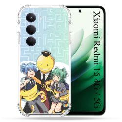 Coque Renforcée Pour Xiaomi Redmi 15 4G / 5G Manga Assassination Classroom Kuro Trio