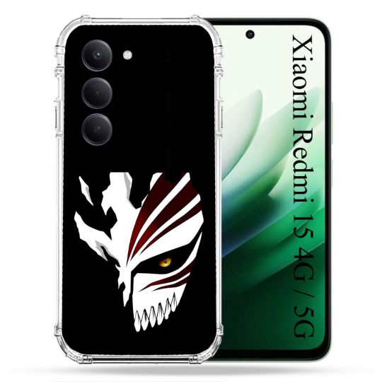Coque Renforcée Pour Xiaomi Redmi 15 4G / 5G Manga Bleach Masque