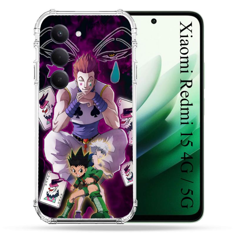 Coque Renforcée Pour Xiaomi Redmi 15 4G / 5G Manga Hunter X Hunter Hisoka