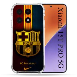Coque Renforcée Pour Xiaomi 15T PRO Foot FC Barcelone Vintage