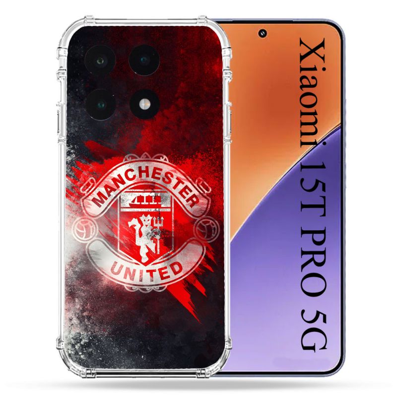 Coque Renforcée Pour Xiaomi 15T PRO Foot Manchester United