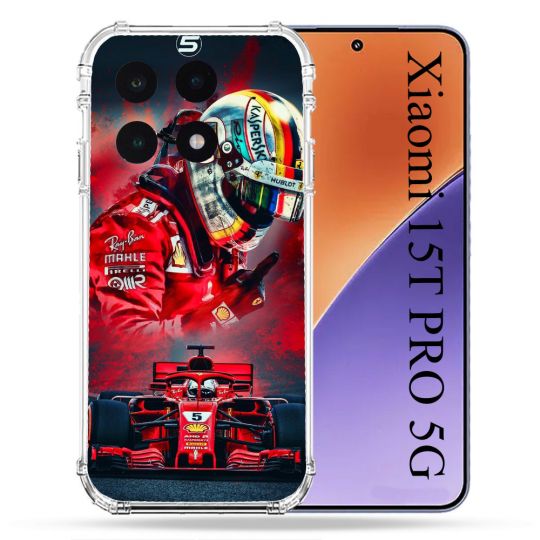 Coque Renforcée Pour Xiaomi 15T PRO Formule 1 F1 Ferrari