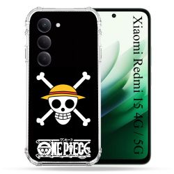 Coque Renforcée Pour Xiaomi Redmi 15 4G / 5G Manga One Piece Tete de Mort