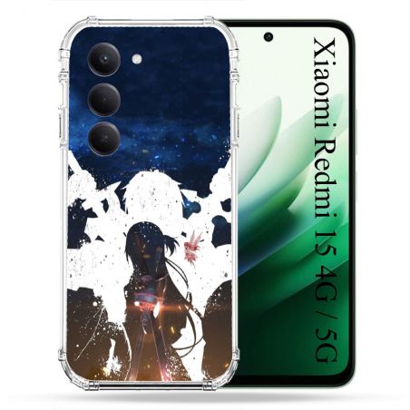 Coque Renforcée Pour Xiaomi Redmi 15 4G / 5G Manga SAO sword Art Online Asuna