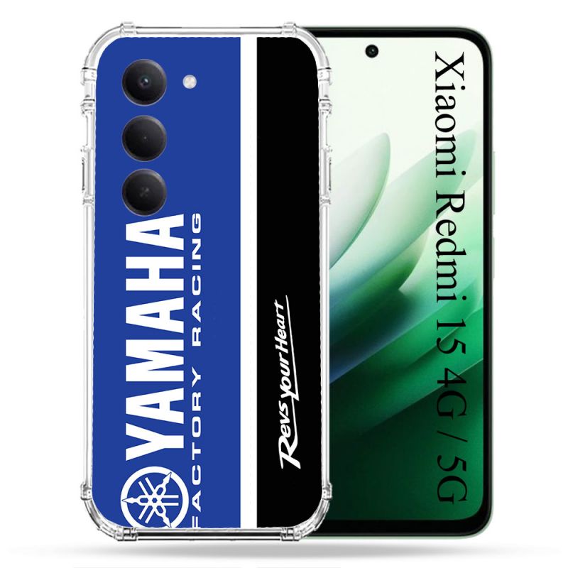 Coque Renforcée Pour Xiaomi Redmi 15 4G / 5G Moto Yamaha