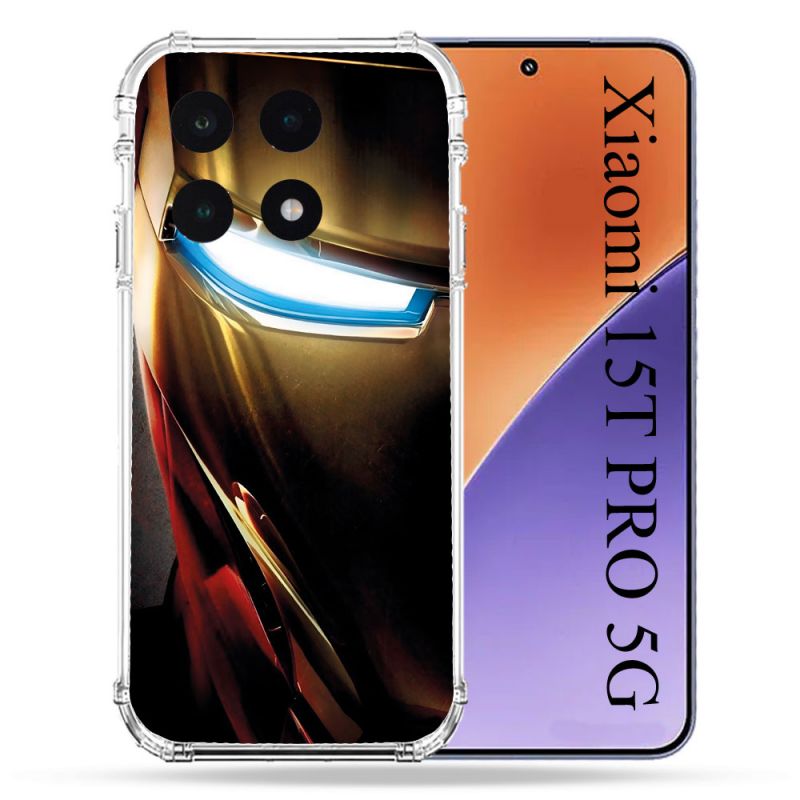 Coque Renforcée Pour Xiaomi 15T PRO Iron Man Casque