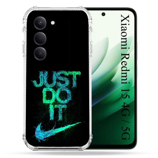 Coque Renforcée Pour Xiaomi Redmi 15 4G / 5G Nike Just Do It