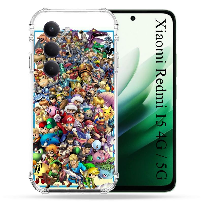 Coque Renforcée Pour Xiaomi Redmi 15 4G / 5G Nintendo