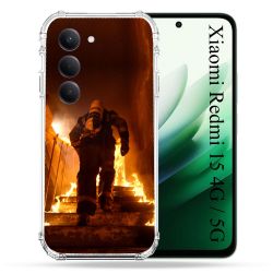 Coque Renforcée Pour Xiaomi Redmi 15 4G / 5G Pompier Escalier