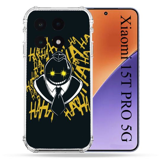 Coque Renforcée Pour Xiaomi 15T PRO Manga Assassination Classroom Kuro Noir