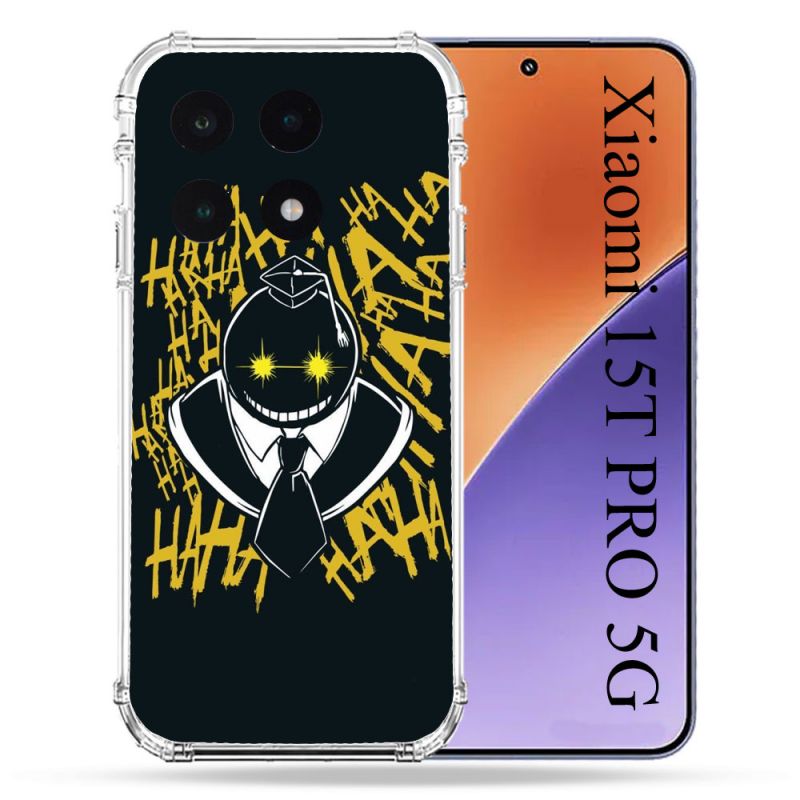 Coque Renforcée Pour Xiaomi 15T PRO Manga Assassination Classroom Kuro Noir