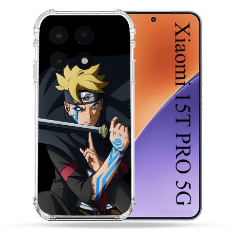 Coque Renforcée Pour Xiaomi 15T PRO Manga Boruto Tatouage