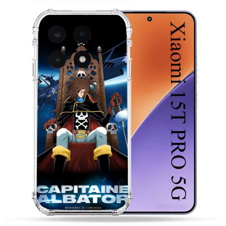 Coque Renforcée Pour Xiaomi 15T PRO Manga Capitaine Albator