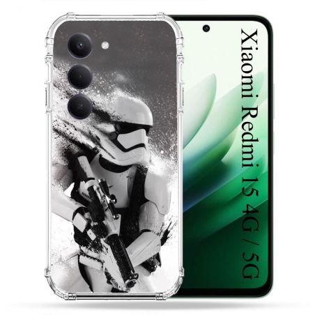 Coque Renforcée Pour Xiaomi Redmi 15 4G / 5G Star Wars - Trooper