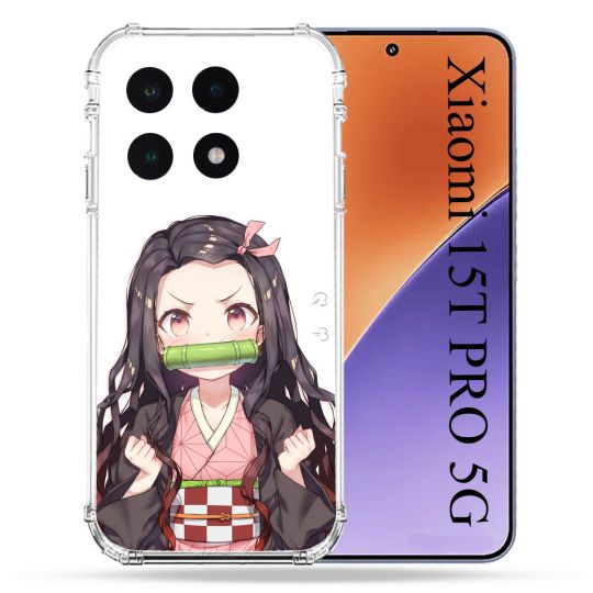 Coque Renforcée Pour Xiaomi 15T PRO Manga Demon Slayer Nezuko